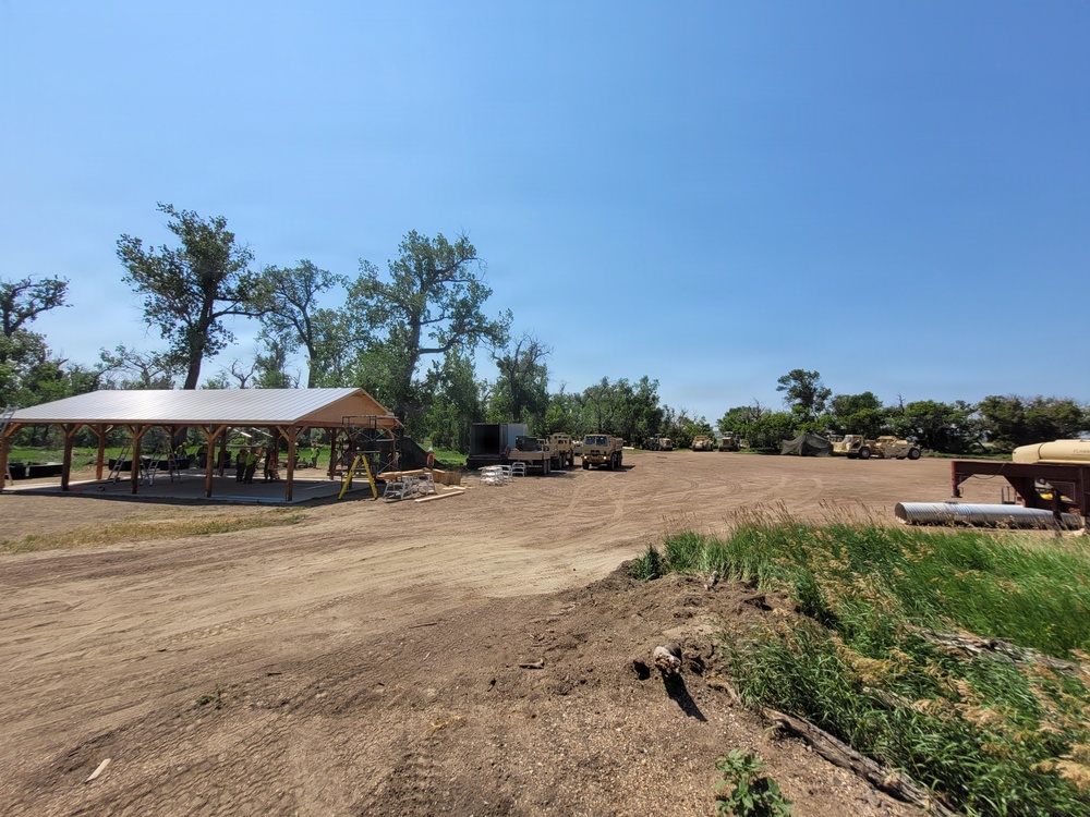 Montana National Guard engineers complete Legion Park revitalization during annual training