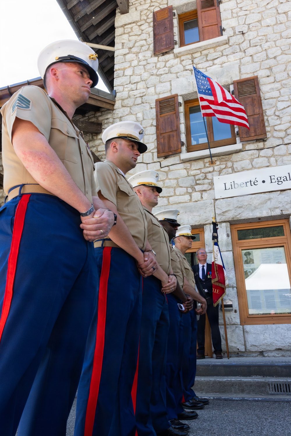 MARFOREUR/AF honors Marines who fought in France during WWII
