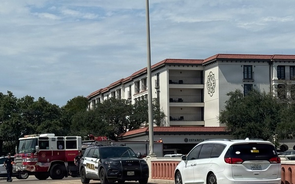 National Guard Soldier responds to car accident