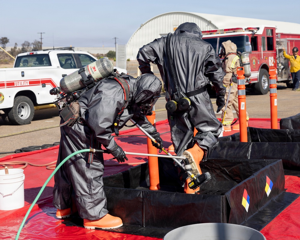 Miramar Simulated Hazardous Material Technical Decontamination