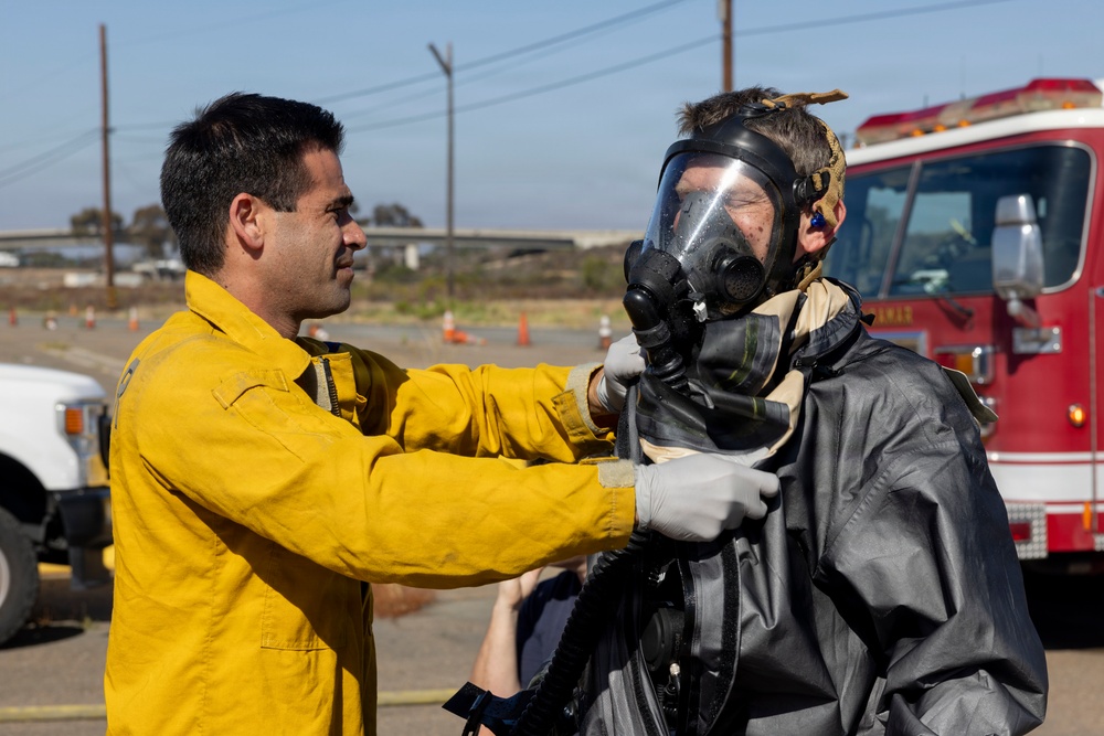 Miramar Simulated Hazardous Material Technical Decontamination