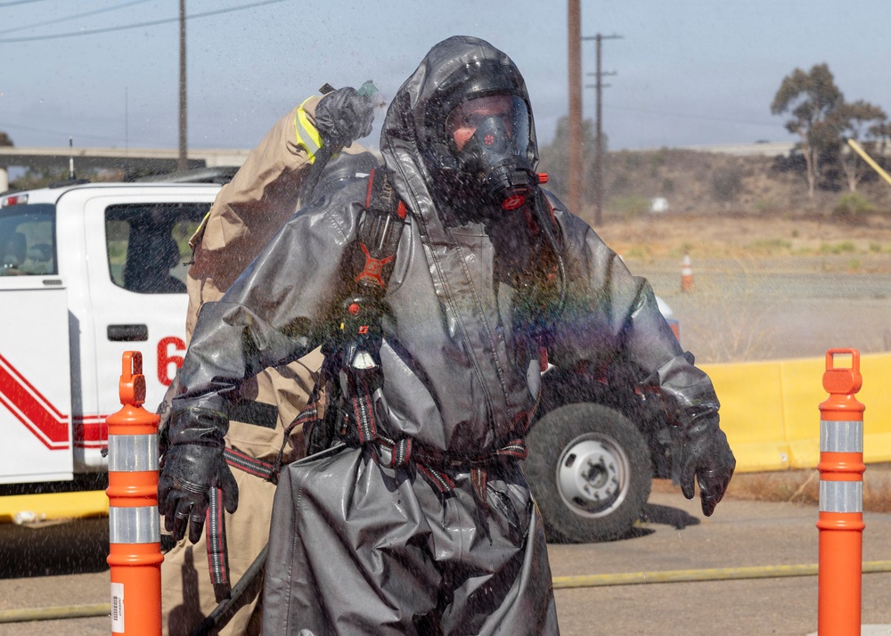 Miramar Simulated Hazardous Material Technical Decontamination