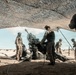 Marines with 3/11 conduct an observation shoot during SLTE 4-26