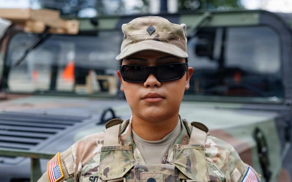 Mississippi National Guardsmen Patrol the National Mall