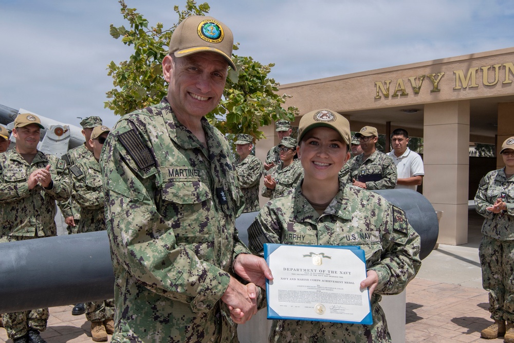 RADM Martinez Visits Naval Weapons Station Seal Beach