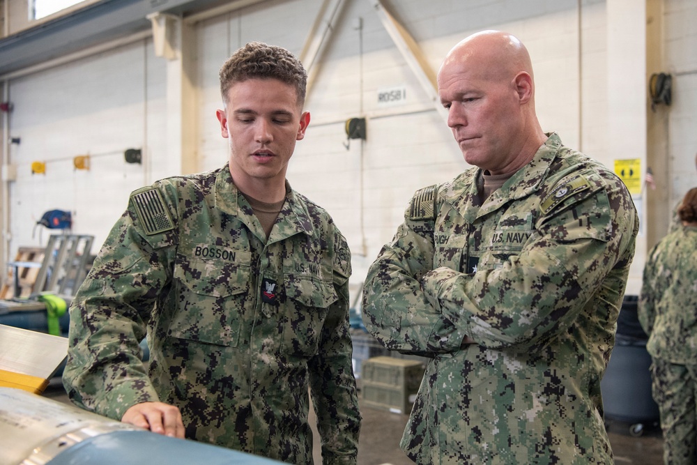 RADM Martinez Visits Naval Weapons Station Seal Beach