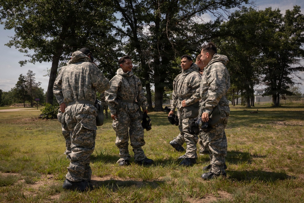 Northern Strike 26-2 | 4th Combat Readiness Regiment Participates in CBRN training
