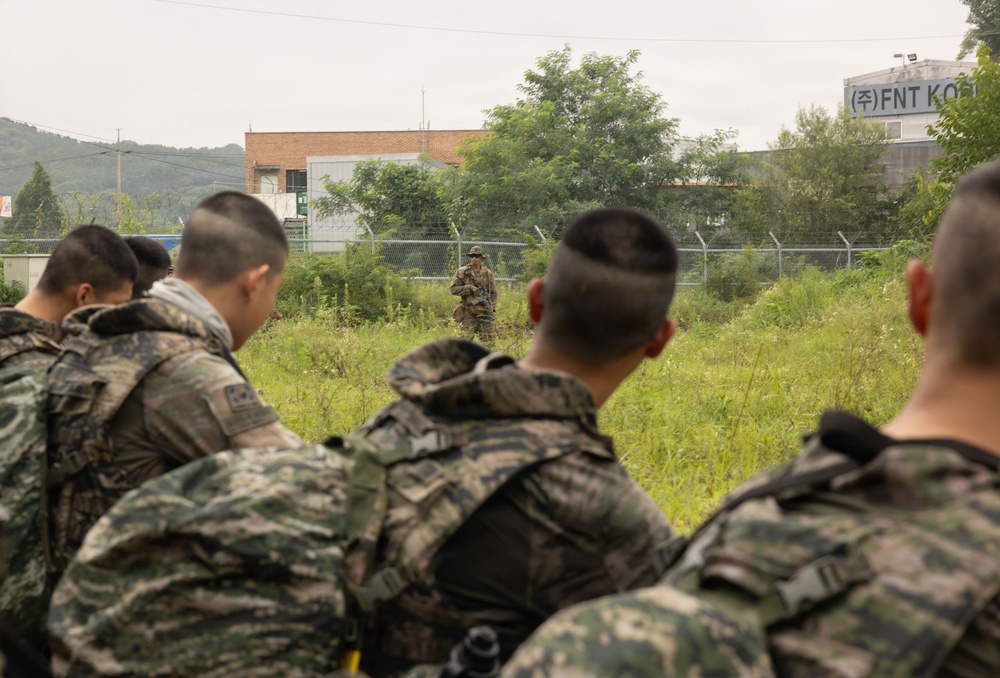 U.S. Marines Conduct Bilateral Patrolling During KMEP 26.2
