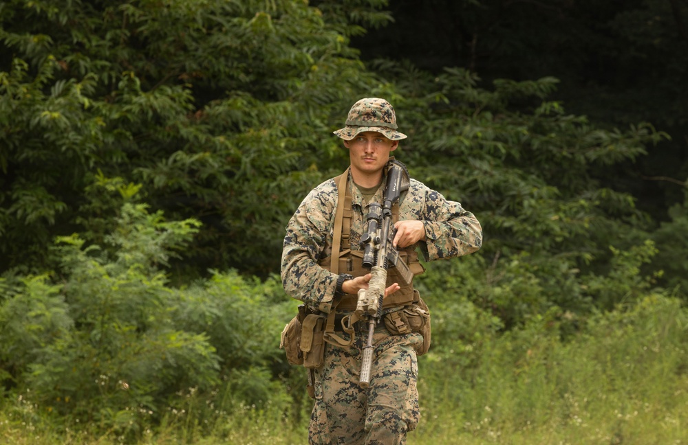 U.S. Marines Conduct Bilateral Patrolling During KMEP 26.2