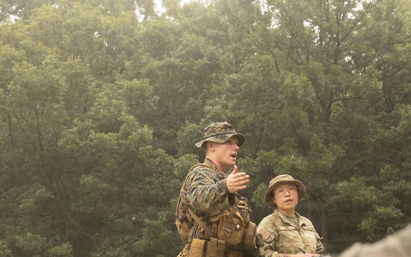 U.S. Marines Conduct Bilateral Patrolling During KMEP 26.2