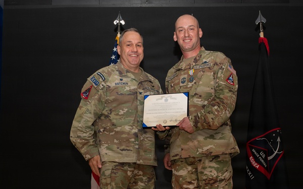 U.S. Space Forces - Korea welcomes new command senior enlisted leader