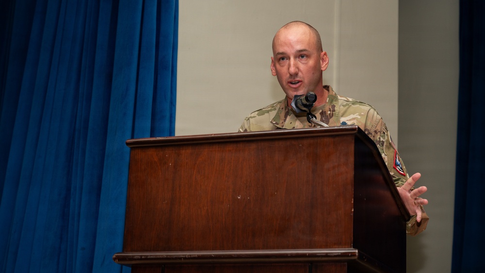 U.S. Space Forces - Korea welcomes new command senior enlisted leader