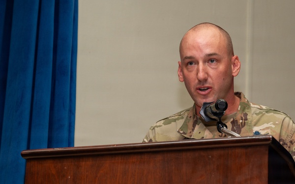 U.S. Space Forces - Korea welcomes new command senior enlisted leader