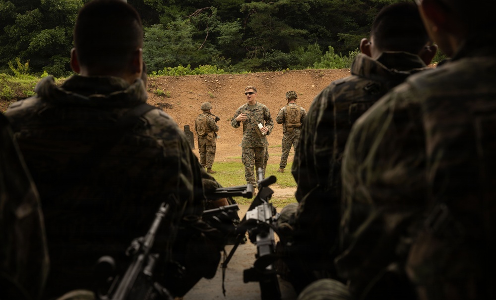 U.S. Marines Conduct Bilateral Marksmenship Skills During KMEP 26.2
