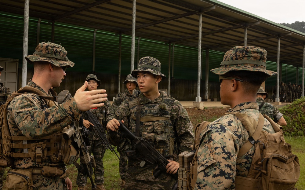 U.S. Marines Conduct Bilateral Marksmanship Skills During KMEP 26.2