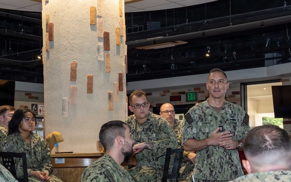 C7F CMC Jeremy Douglas visits White Beach Naval Facility, Okinawa, Japan