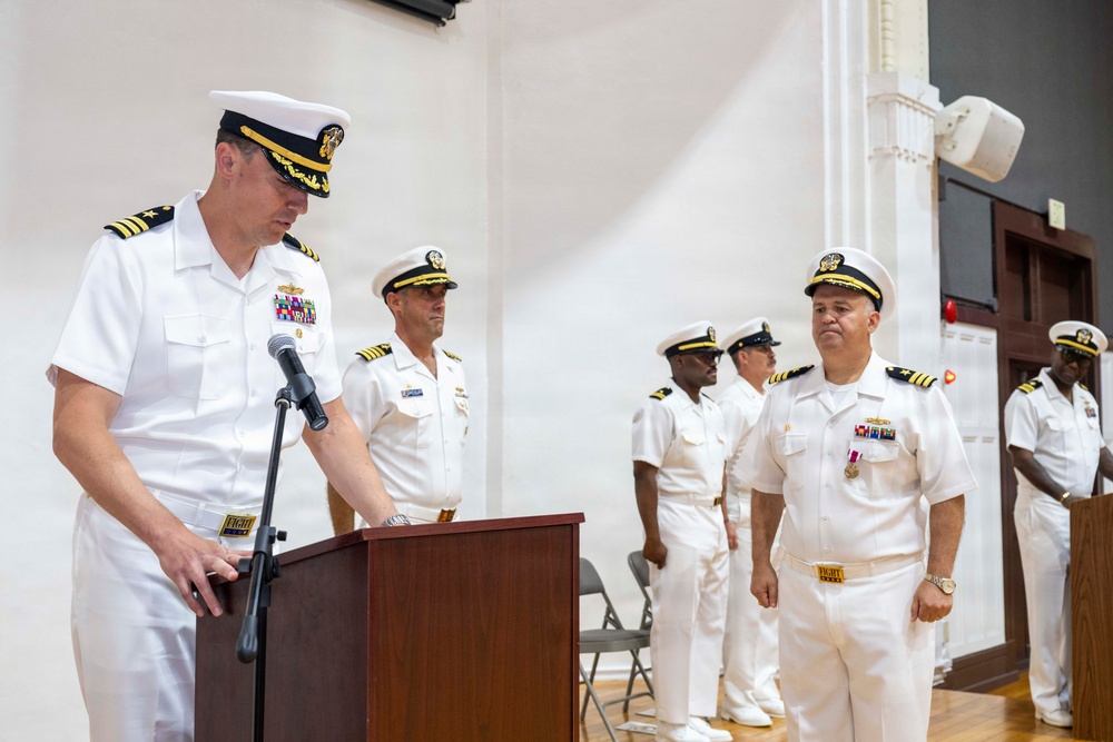 USS Dewey (DDG 105) holds change of command ceremony on Commander, Fleet Activities Yokosuka, Japan