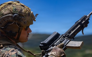 U.S. Marines Conduct Live-Fire Training with Advanced Fire Control System Optic