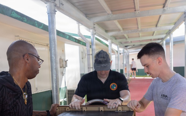 Camp Blaz Marines Help Finegayan Elementary Prepare for Back to School