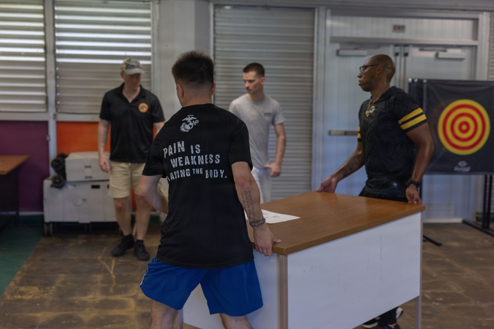 Camp Blaz Marines Help Finegayan Elementary Prepare for Back to School