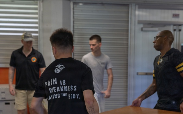 Camp Blaz Marines Help Finegayan Elementary Prepare for Back to School