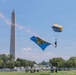 Navy Parachute Team Demonstration at Freedom 250 celebration in Washington, D.C