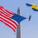 Navy Parachute Team Demonstration at Freedom 250 celebration in Washington, D.C