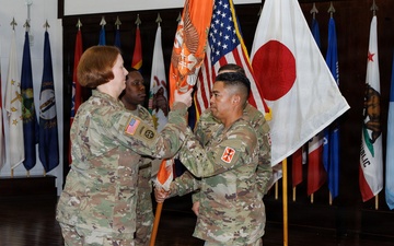 The 78th Signal Battalion change of responsibility ceremony