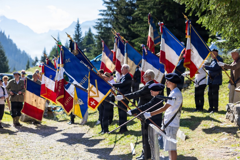 MARFOREUR/AF honors Marines who fought in France during WWII