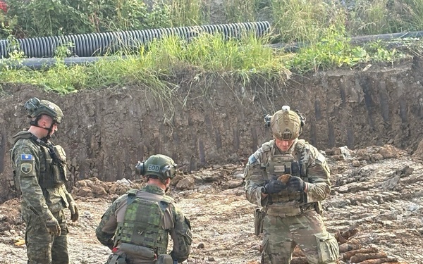 Boom over Bondsteel: KFOR EOD response disposes of stockpiled ordnance