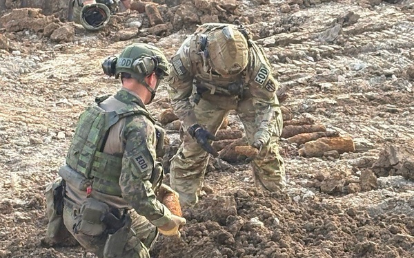 Boom over Bondsteel: KFOR EOD response disposes of stockpiled ordnance