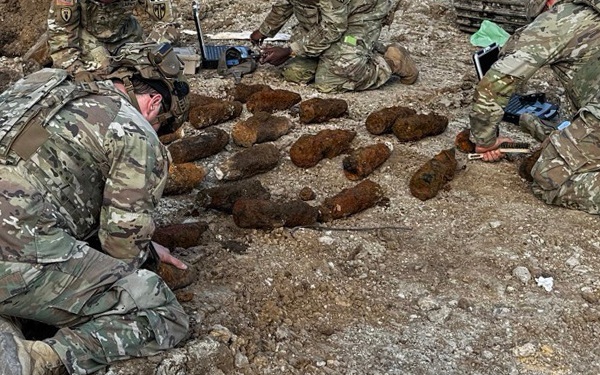 Boom over Bondsteel: KFOR EOD response disposes of stockpiled ordnance
