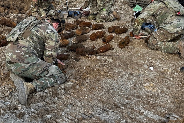 Boom over Bondsteel: KFOR EOD response disposes of stockpiled ordnance