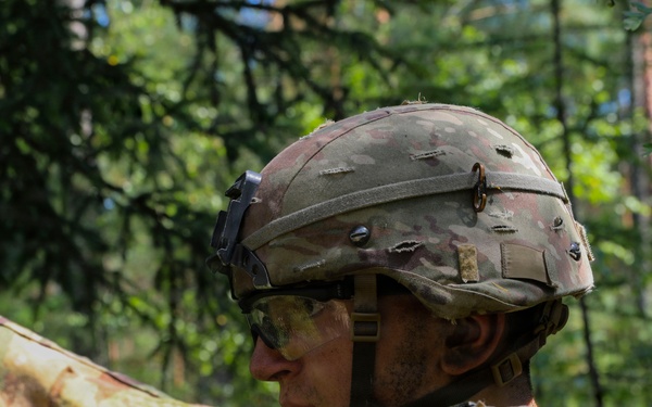 USAREUR-AF Best Squad Competition patrol lane