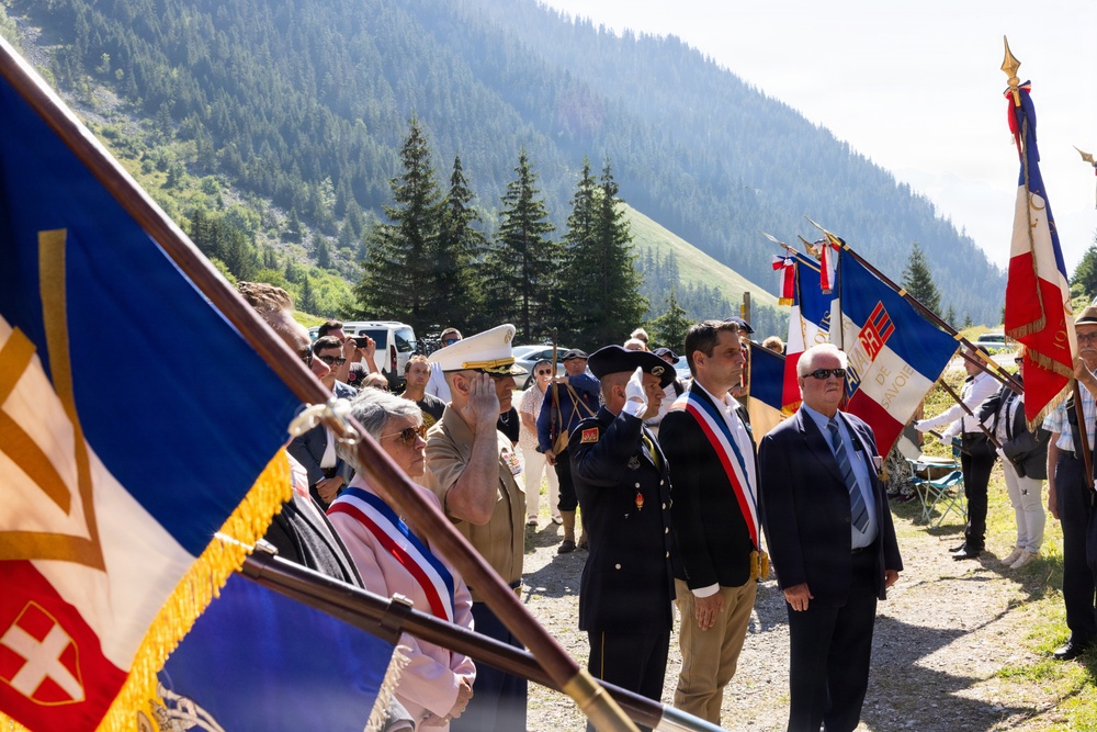 MARFOREUR/AF honors Marines who fought in France during WWII