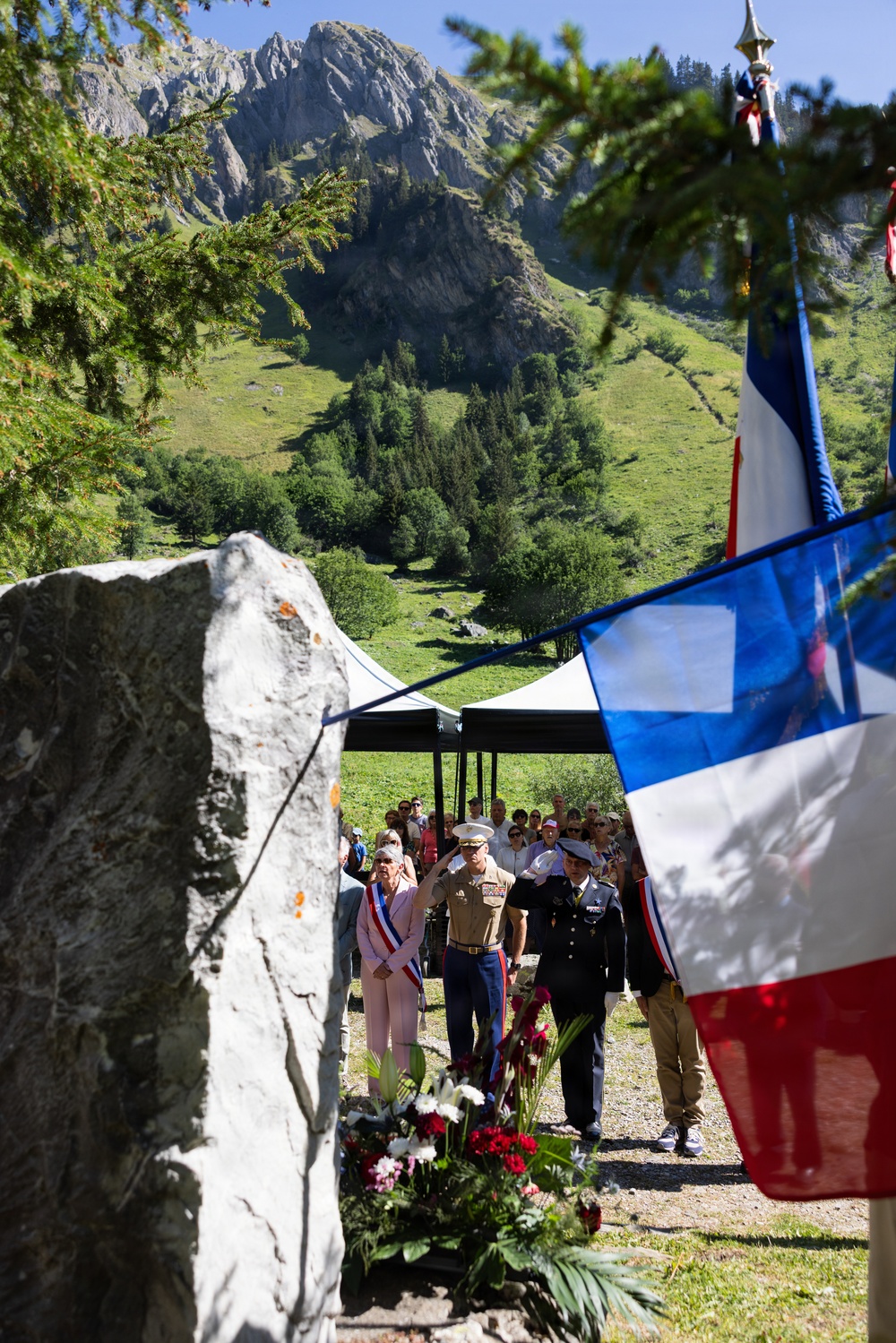 MARFOREUR/AF honors Marines who fought in France during WWII