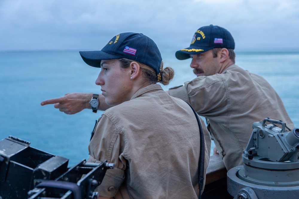 USS John Paul Jones Conducts Routine Operations