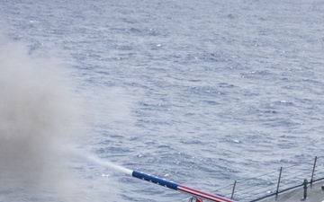 USS John Paul Jones Conducts Live-Fire Exercises