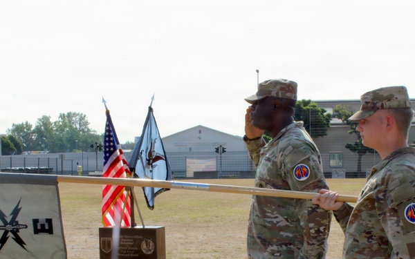 Information Defense Company, 2nd Multi-Domain Effects Battalion Change of Command