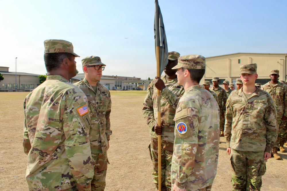 Information Defense Company, 2nd Multi-Domain Effects Battalion Change of Command.