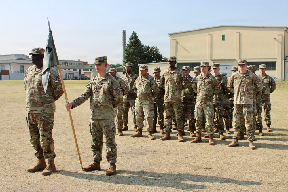 Information Defense Company, 2nd Multi-Domain Effects Battalion Change of Command.