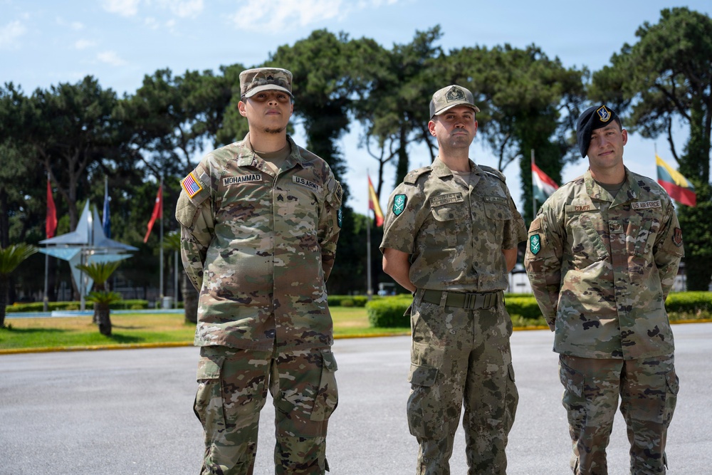 425th ABS Airman strengthens security partnerships at NATO LANDCOM Headquarters
