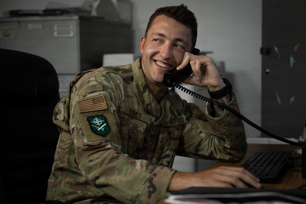 425th ABS Airman strengthens security partnerships at NATO LANDCOM Headquarters