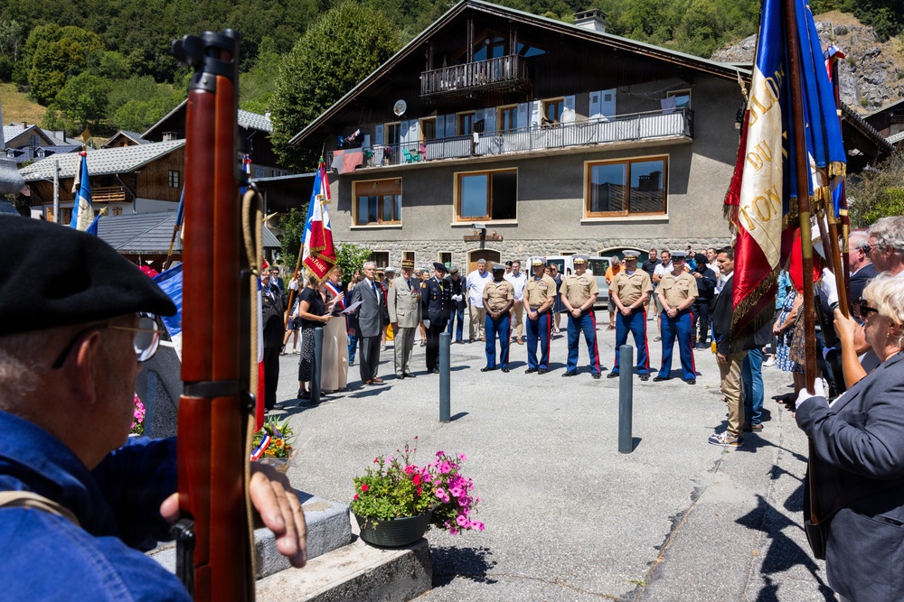 MARFOREUR/AF honors Marines who fought in France during WWII