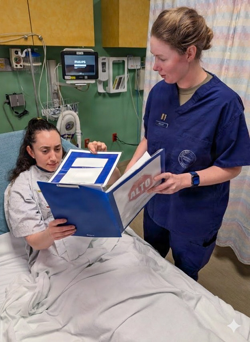 Air Force nurse strengthens trusted care through language