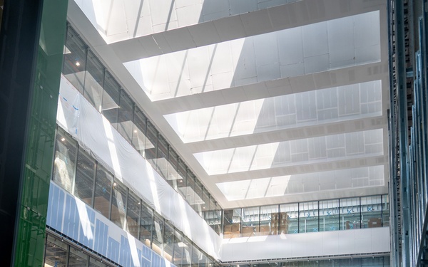 Construction continues on the Louisville Medical Center July 29, 2026
