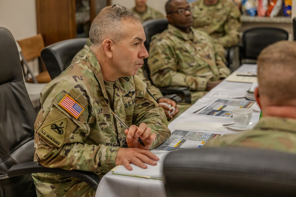 Senior Leader Engagement: 1st Infantry Division and 21st Theater Sustainment Command