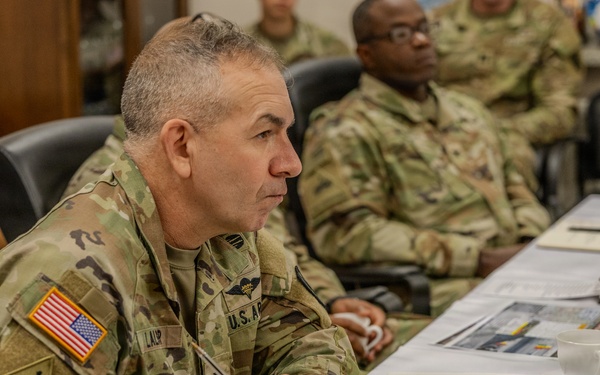 Senior Leader Engagement: 1st Infantry Division and 21st Theater Sustainment Command