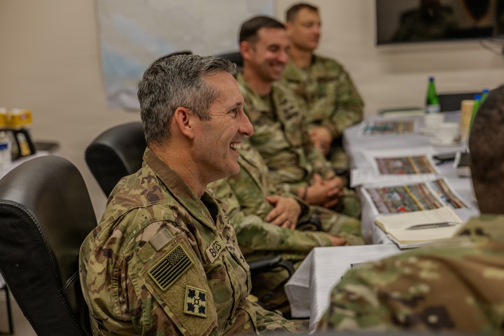 Senior Leader Engagement: 1st Infantry Division and 21st Theater Sustainment Command