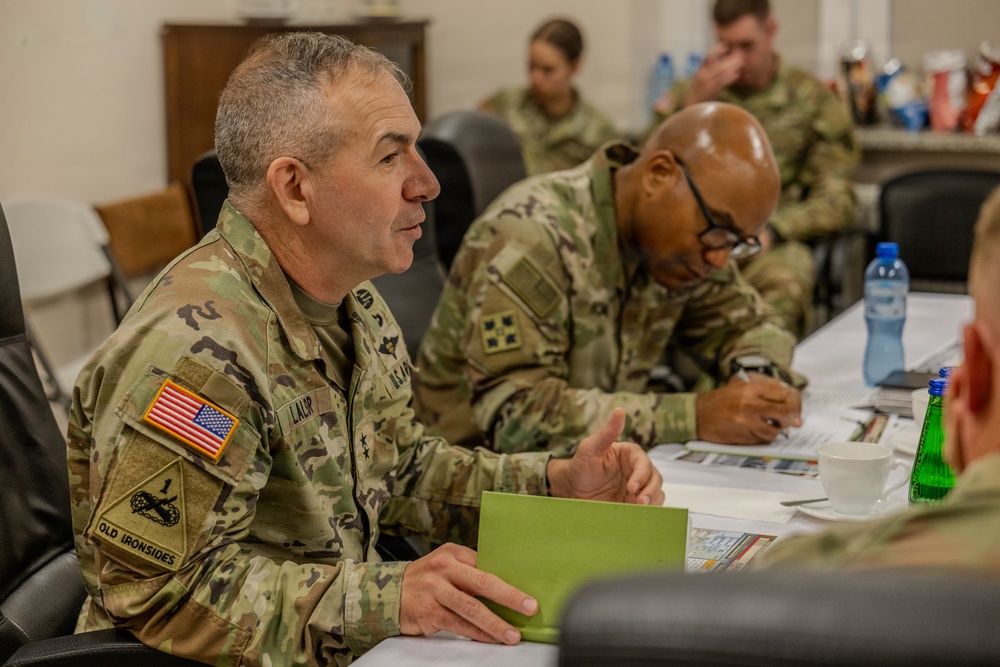 Senior Leader Engagement: 1st Infantry Division and 21st Theater Sustainment Command